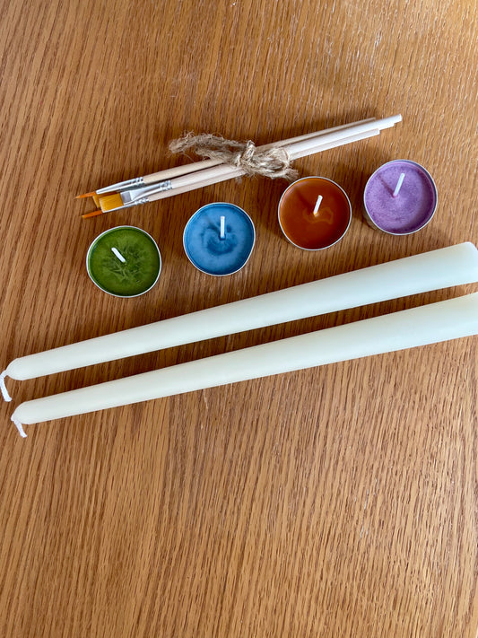 The Autumn Mini Candle Painting Kit