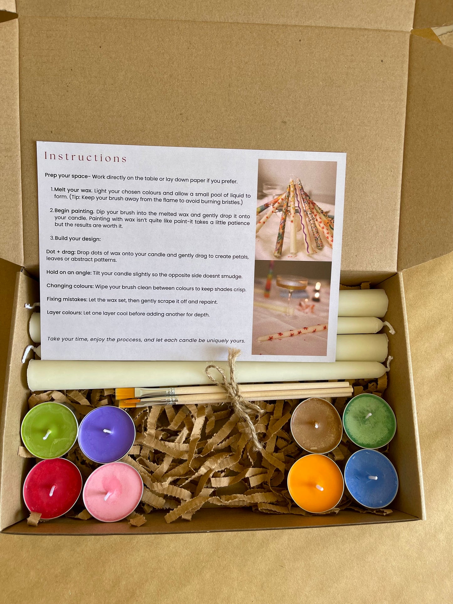 The Candle painting Kit